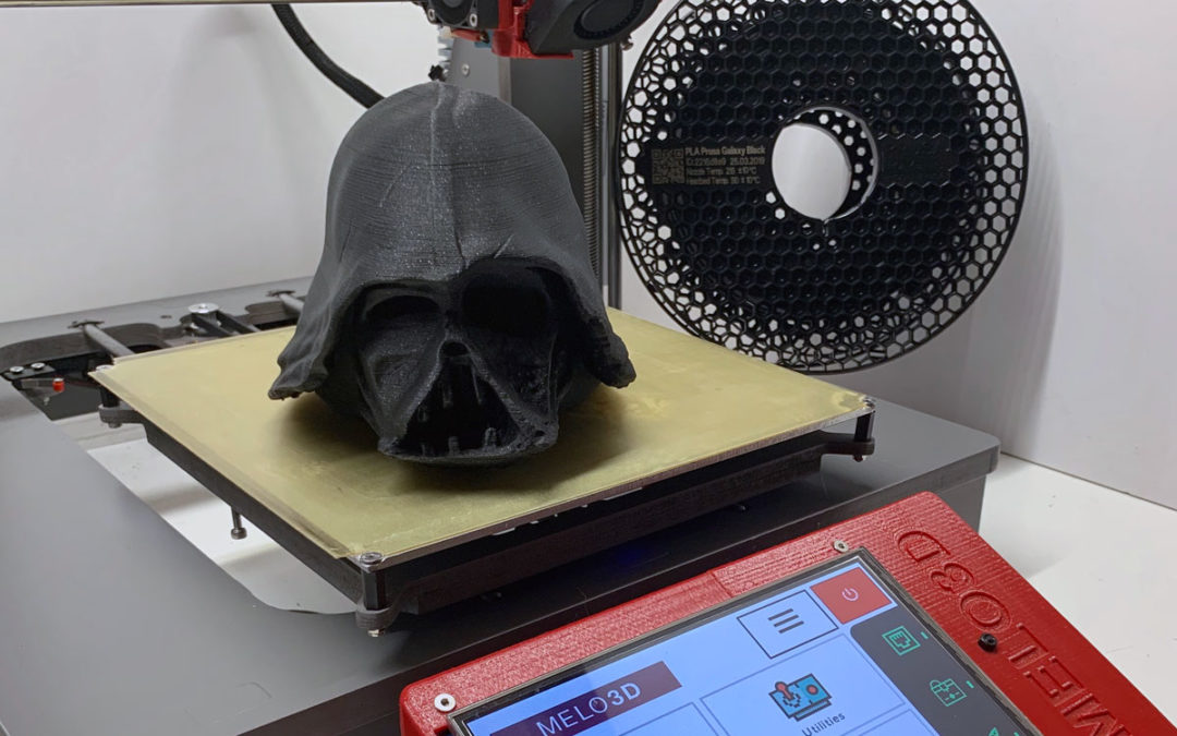 Darth Vader’s Melted Helmet from Star Wars: The Force Awakens