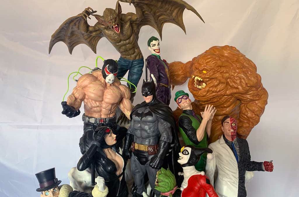 Batman Sanity Diorama: Professionally Finished 3D Print Pictures