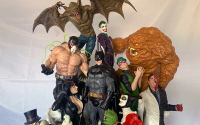 Batman Sanity Diorama: Professionally Finished 3D Print Pictures